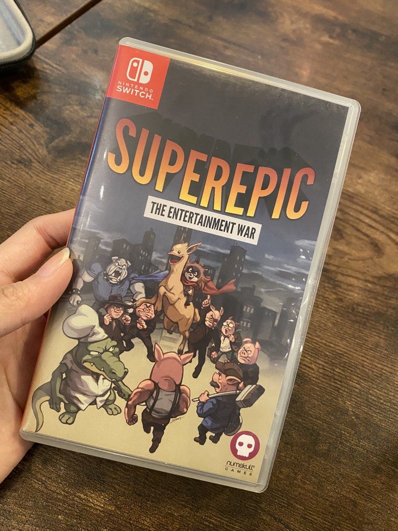 Nintendo Switch SuperEpic The Entertainment War (Category: Nintendo) located in Paranaque City. Submitted by seiki.co (Listing ID 1465302569, Image 1). Description: Lightly used. Working. No issues. Rfs: hindi nagagamit .