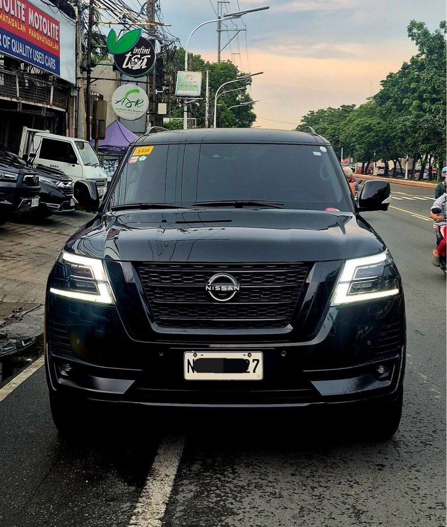 Nissan Patrol Royale Auto (Category: Used Cars) located in Manila. Submitted by quality_cars (Listing ID 1465352201, Image 1). Description: FOR SALE‼️ 2024 NISSAN PATROL ROYALE MATIC / GAS Price: 2.948m OPEN FOR FINANCING ‼️ SLIGHTLY USED 18TKM MILEAGE COMPLETE PAPERS CASA MAINTAINED FIRST OWNER ACQUIRED ‼️ PUSH START SUNROOF 📍MINDANAO AVE TANDANG SORA QUEZON CITY.