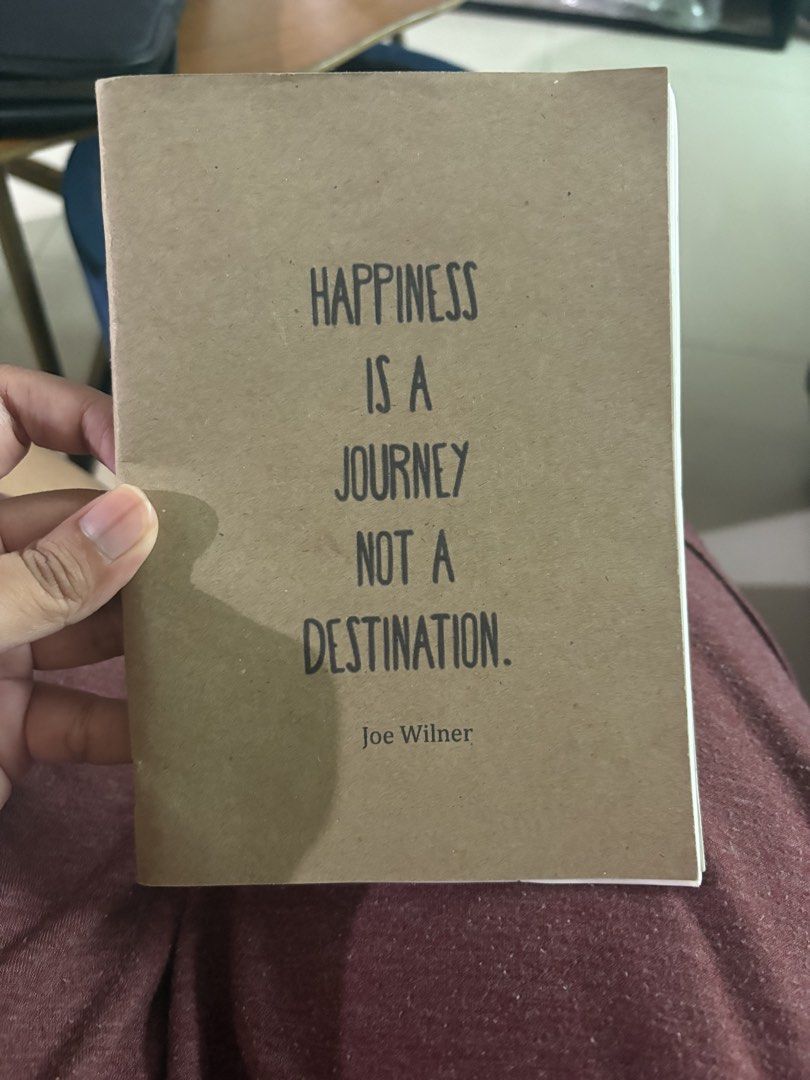 Notebook Bundle (Category: Stationery & School Supplies) located in Quezon City. Submitted by viicx.storm (Listing ID 1465206305, Image 3). Description: Notebook Bundle: 2 thin A5 notebooks, kraft cover. 2 pocket sized thin notebooks, kraft cover with motivational quotes .