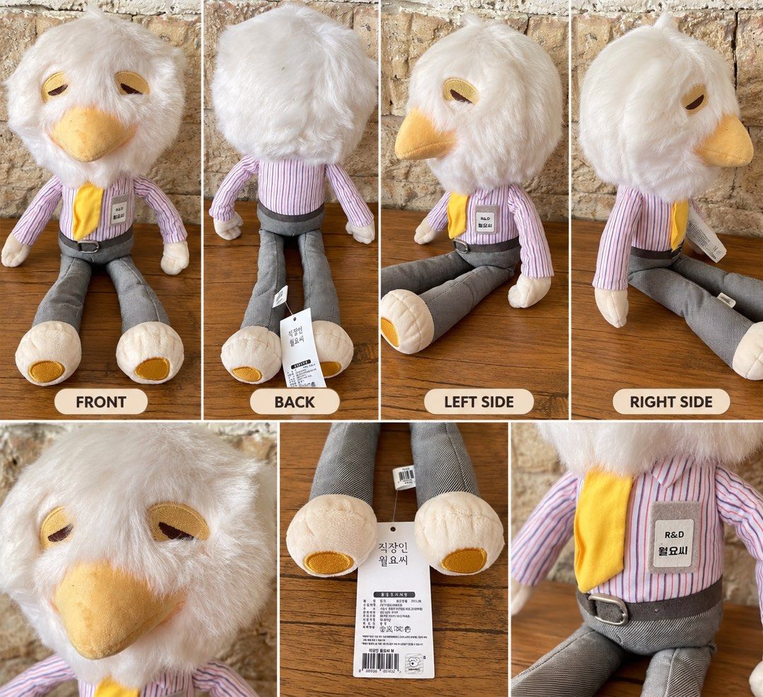 Office Worker Monday plush toy 18” (Category: Plushies & Soft Toys) located in San Fernando. Submitted by dntjapansurpluselyu (Listing ID 1465313040, Image 1). Description: .