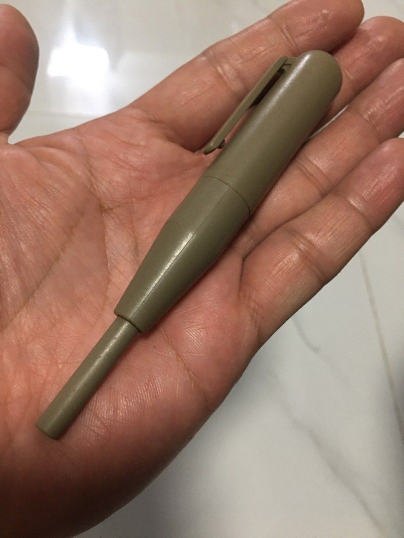 Olive Green Pocket Pop Out Rod (Category: Everything Else Others) located in Pasay City. Submitted by gilbertso62551 (Listing ID 1465296422, Image 1). Description: - Color: Olive Green - Compact and portable design with a convenient pocket clip - Simple one-handed operation -As is,where is - Not BrandNew - NO COD/COP - NO FREE SHIPPING .