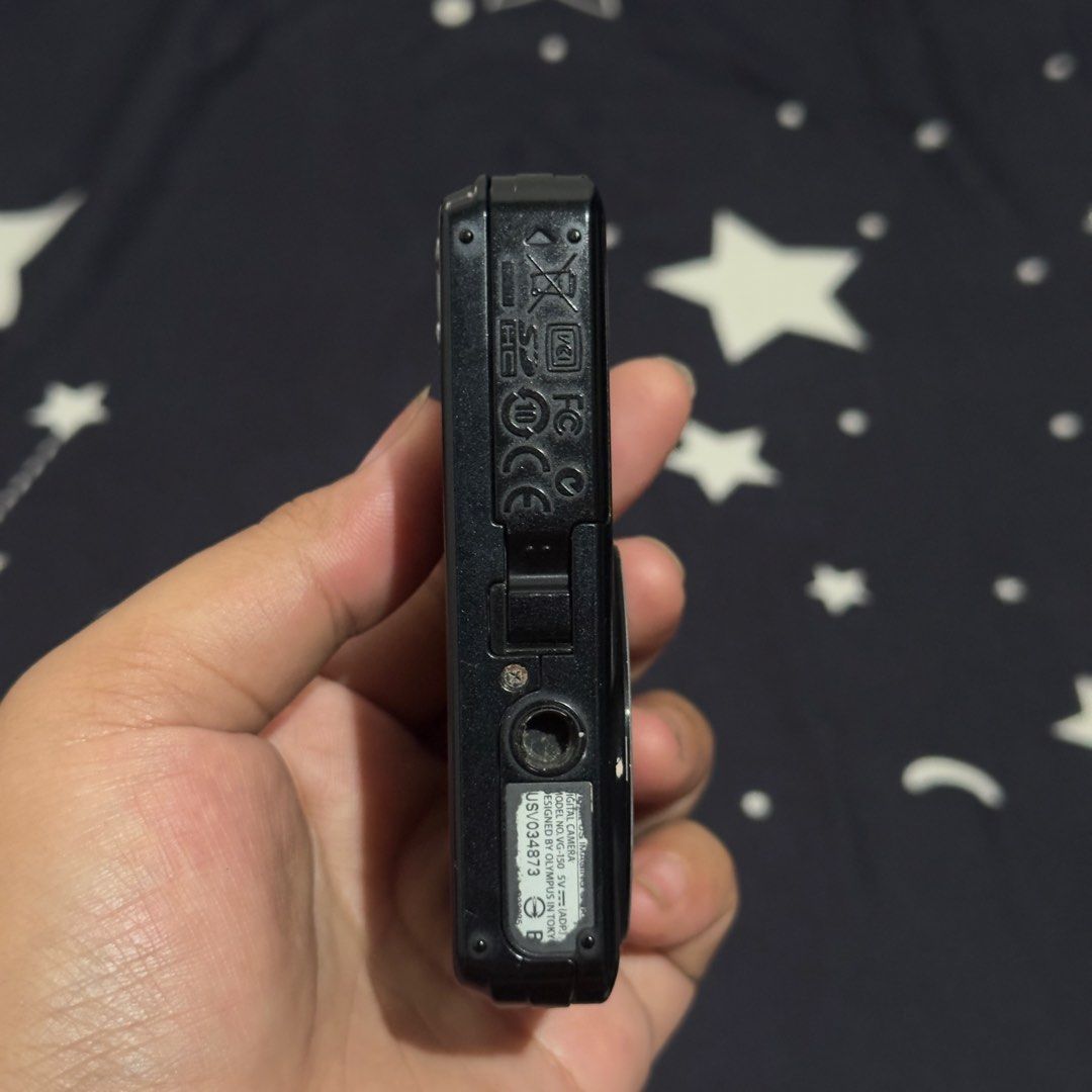 Olympus VG-150 12 Megapixel 4X Wide Digital Camera (Category: Cameras) located in Manila. Submitted by royalfox.68af7c (Listing ID 1465229668, Image 2). Description: 📸 OLYMPUS VG-150 DIGITAL CAMERA ✨ Perfect for digicam lovers, everyday photos, travel, and that nostalgic/Y2K camera look! Details: • Olympus VG-150 • Compact & lightweight • Digital point-and-shoot camera • Easy to use — perfect for beginners • Great for casual photos, outings & tr