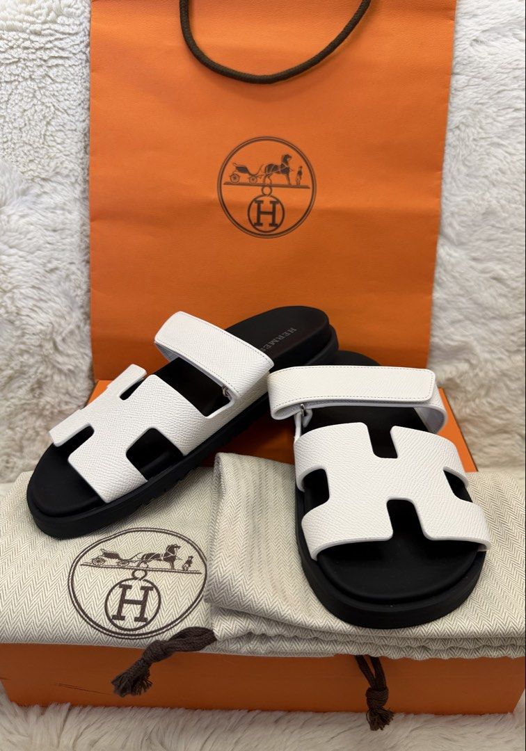*ONHAND!* Authentic Hermes Chypre Sandals Size Euro 37 (Category: Sneakers & Footwear) located in Manila. Submitted by mrsmdxbseller (Listing ID 1465377286, Image 1). Description: .