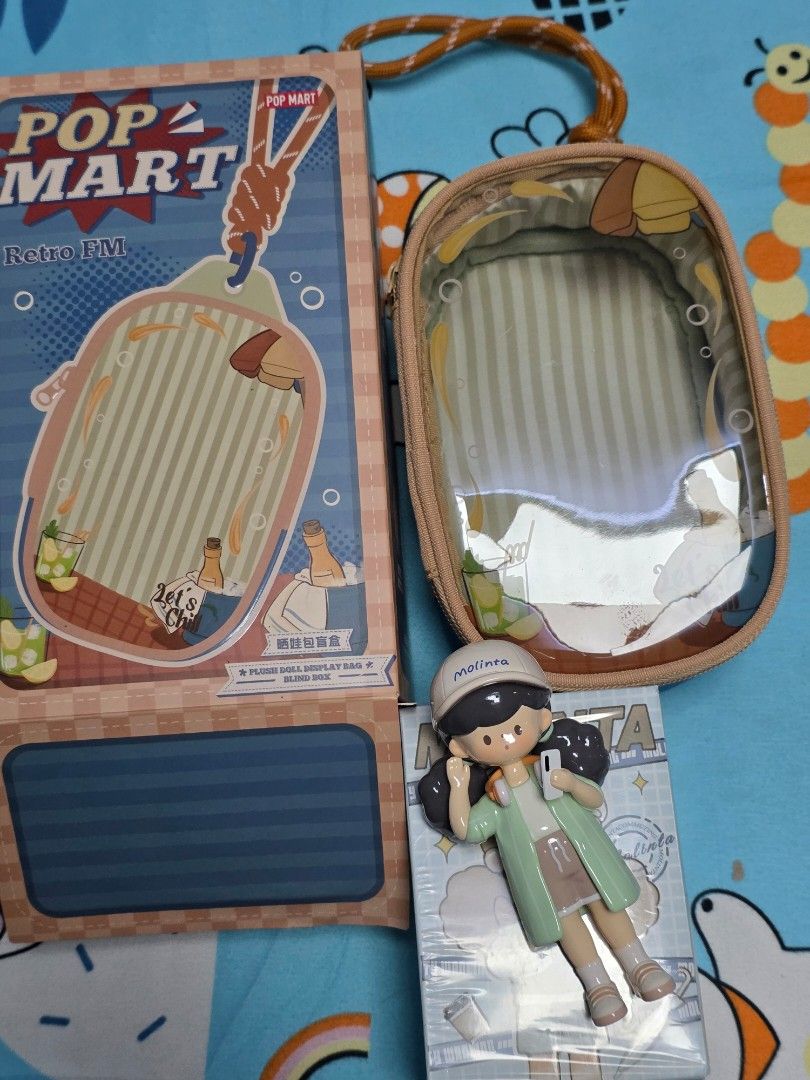 Original Bundle Molinta x Popmart Bag (Category: Designer & Blind Box Toys) located in Quezon City. Submitted by theclutter__ (Listing ID 1465270459, Image 1). Description: get both for 800 nego original both open box lang.