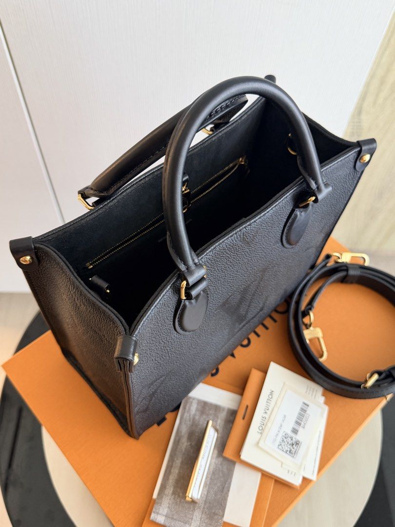 OTG PM Empreinte Black (Category: Luxury Bags & Wallets) located in Paranaque City. Submitted by elysialuxuryph (Listing ID 1465378475, Image 2). Description: Microchip With signs of use Comes with box, receipt, and COA.