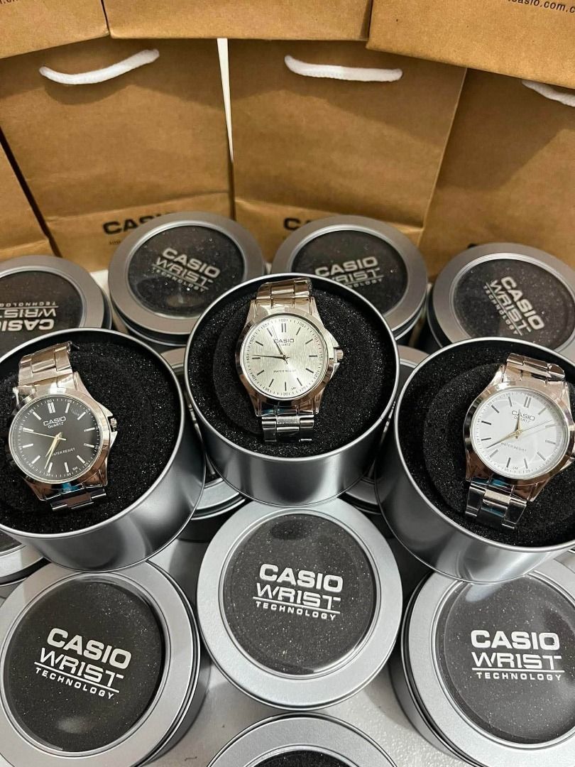 Pang negosyo watches bundles (Category: Men's Watches) located in Quezon City. Submitted by mjmassortedfinds (Listing ID 1465318741, Image 3). Description: 209 Retail 179 each min 10pcs 169 each min 50pcs ✅ Hypoallergenic ✅ With tin can & paperbag ✅ Non tarnish (w/ proper care).