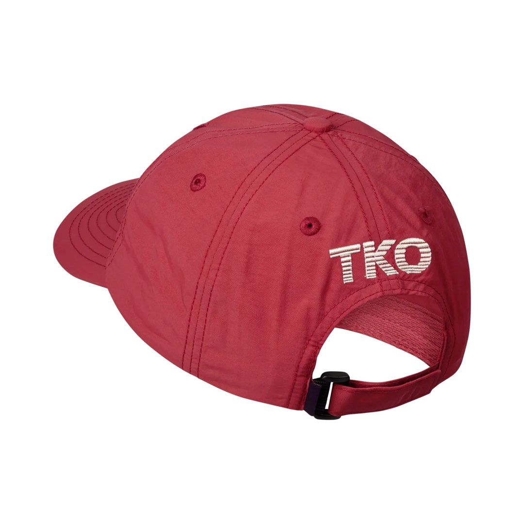 Pas Normal Studios TKO Off Race Cap (Category: Caps & Hats) located in Makati City. Submitted by margarita.m (Listing ID 1465308355, Image 2). Description: Lightweight material. Actual photos available for serious buyers. Last price is listed. Limited edition. - Brand: Pas Normal Studios - Color: Vibrant Red - Design: TKO Community Hope patch on front with matching TKO side and back embroidered branding - Fit: Adjustable strap closure in the back