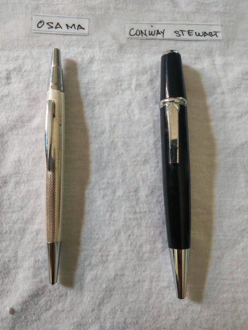 Pen collection (Category: Luxury Accessories) located in Calamba. Submitted by gentleearth_1dc372 (Listing ID 1465212274, Image 3). Description: St. Dupont/montblanc/baoer 388/ conway stewart/osama For refills.