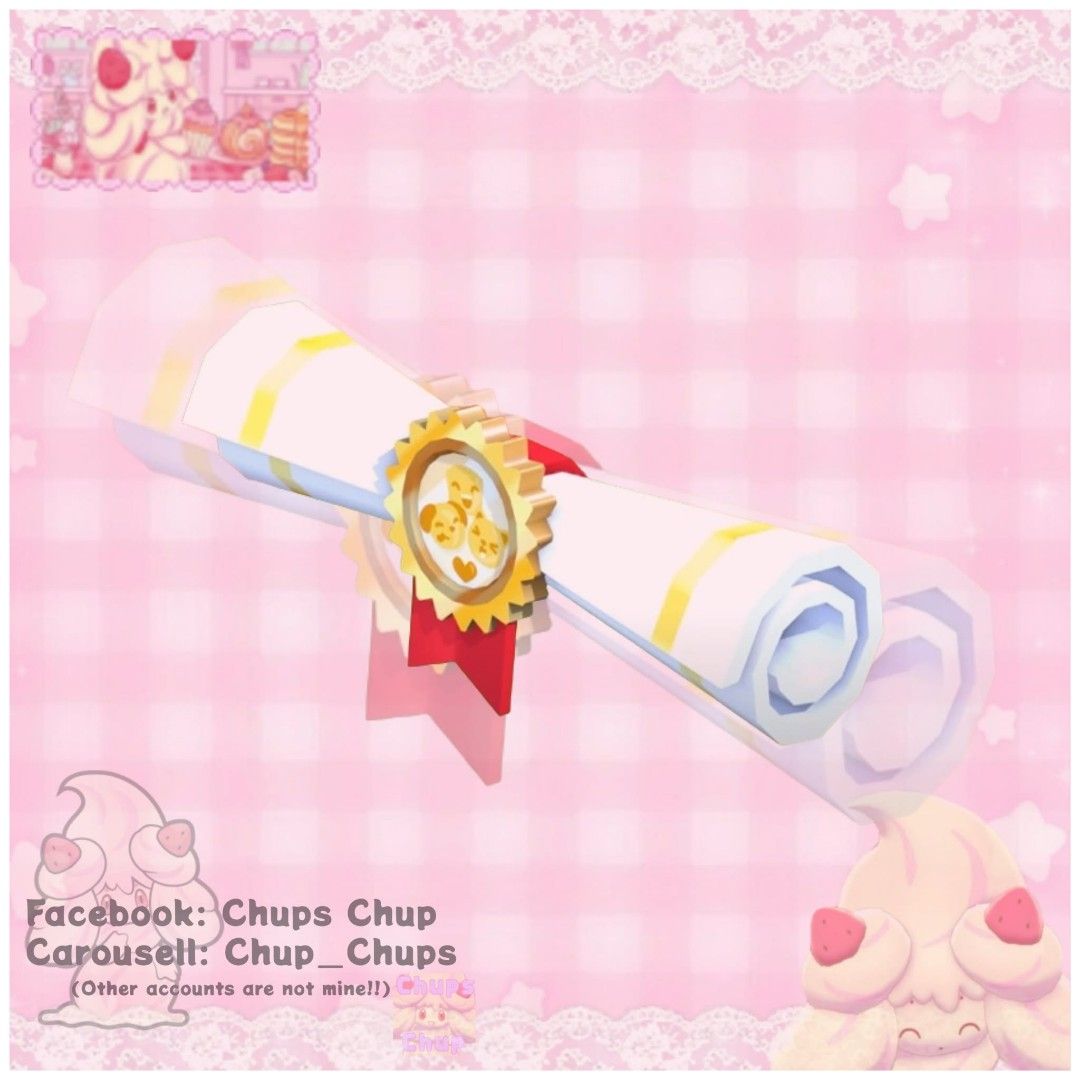 📜PET CERTIFICATE📜 || ADOPT ME 🩷 (Category: In-Game Products) located in Quezon City. Submitted by pieumyq2006 (Listing ID 1465198180, Image 1). Description: ✨ Stock: 0 ✨MOP: GCASH ONLY ❤️will meet you in-game! ^^❤️.