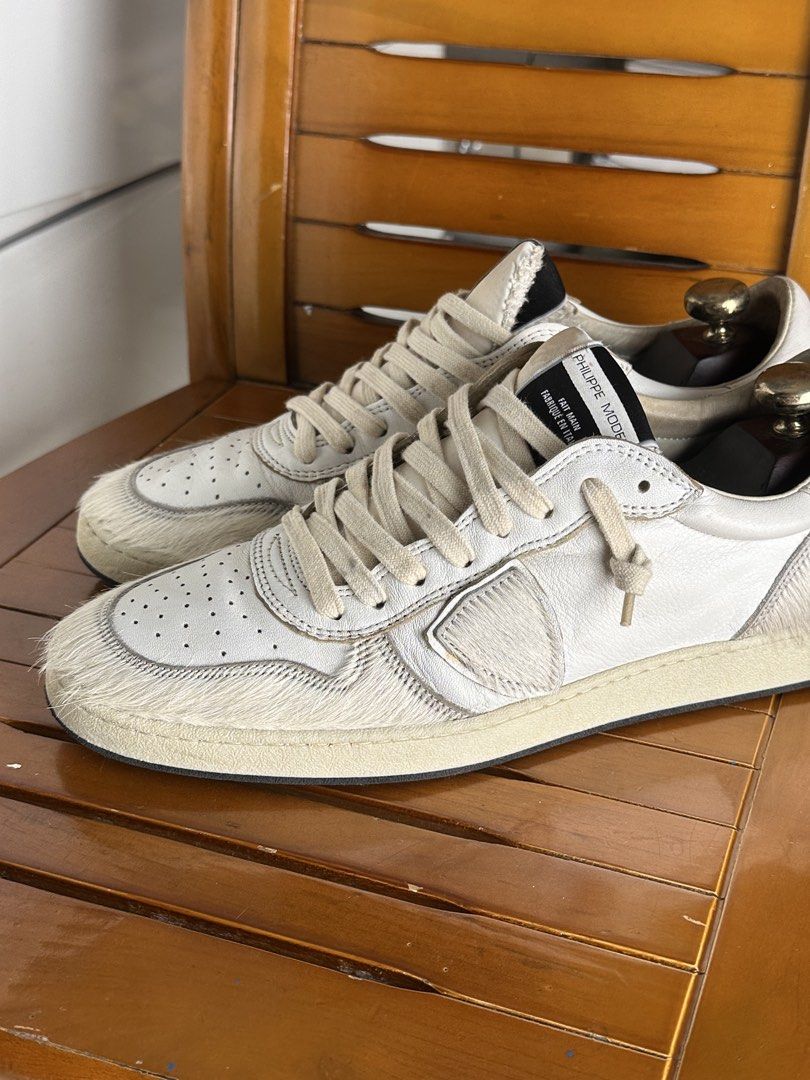 Philippe model fur sneakers (Category: Sneakers) located in Santa Rosa. Submitted by shop818 (Listing ID 1465344951, Image 1). Description: Size us9.5 Minimal heel drags From korea .