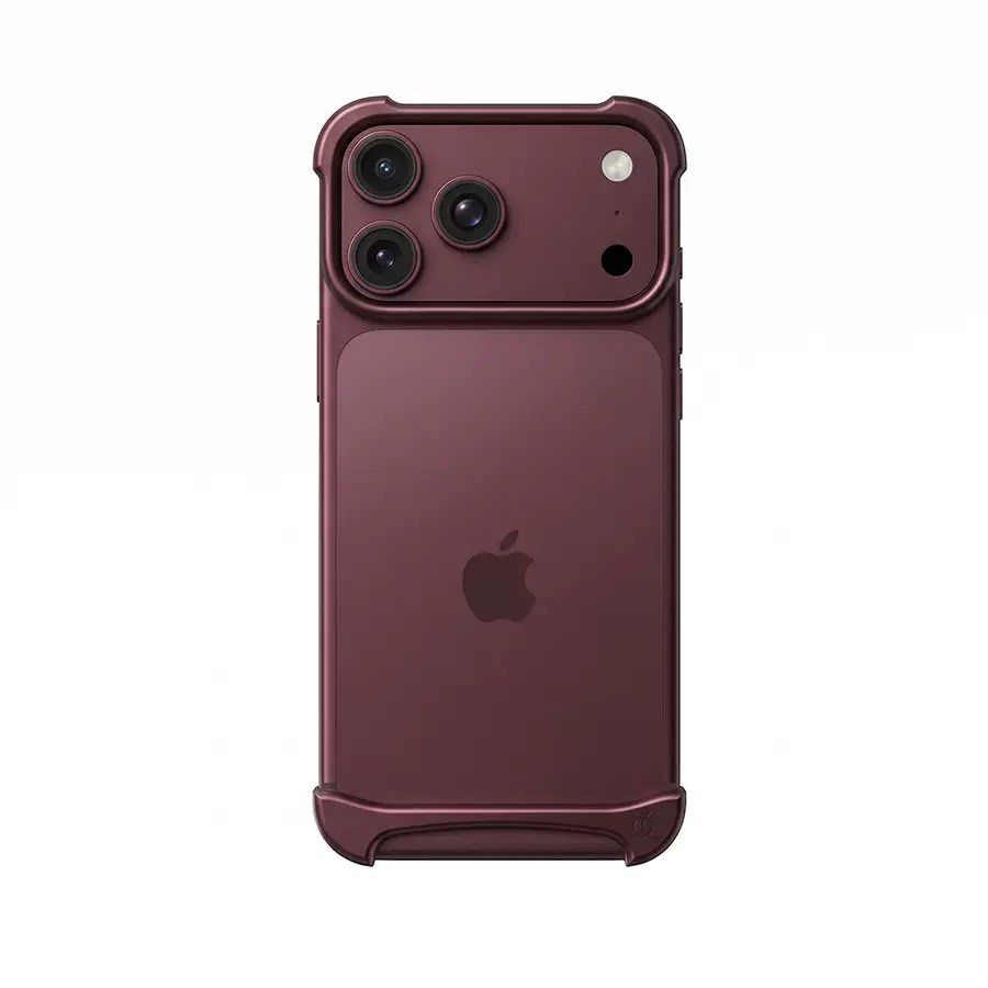phone case 17 to 18 promax (Category: Cases & Sleeves) located in Manila. Submitted by randomreps (Listing ID 1465370254, Image 1). Description: - Compatible Models: iPhone 17 to 18 Pro Max - Design: Minimalist bumper case with reinforced corner guards - Protection: Raised bezels around the camera module for extra scratch and drop safety - Aesthetics: Sleek semi-transparent back showcasing the Apple logo - Colors Available: Dark Purple, Silver, G