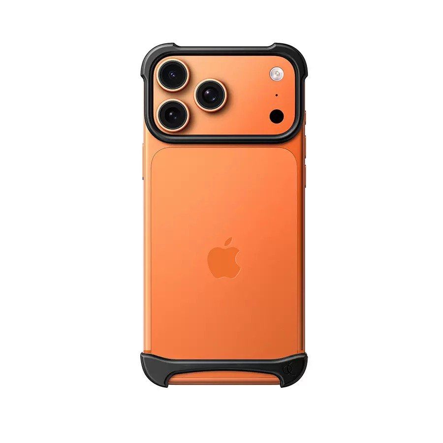 phone case 17 to 18 promax (Category: Cases & Sleeves) located in Manila. Submitted by randomreps (Listing ID 1465370254, Image 3). Description: - Compatible Models: iPhone 17 to 18 Pro Max - Design: Minimalist bumper case with reinforced corner guards - Protection: Raised bezels around the camera module for extra scratch and drop safety - Aesthetics: Sleek semi-transparent back showcasing the Apple logo - Colors Available: Dark Purple, Silver, G