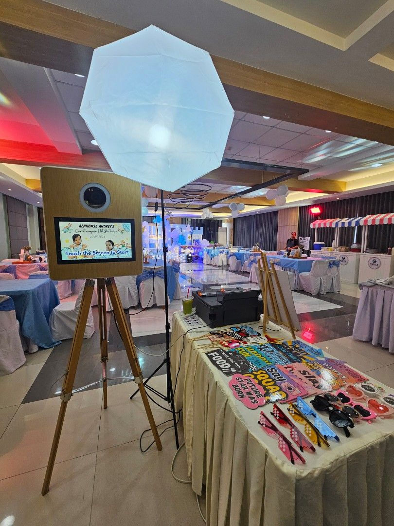 Photobooth Package with Canon M50 mirrorless (Category: Cameras) located in Subic. Submitted by kjespino17 (Listing ID 1465193113, Image 2). Description: 🔥📸 PHOTOBOOTH PACKAGE FOR SALE! MIRROR & RETRO PHOTOBOOTH! ₱125,000 ONLY — NEGOTIABLE! SURE BUYER? LET’S TALK! ✨ START YOUR OWN PHOTOBOOTH BUSINESS! ✨ Complete package na — ready to use and ready to earn! Perfect for birthdays, weddings, debuts, corporate events & all kinds of celebrations. 🎉