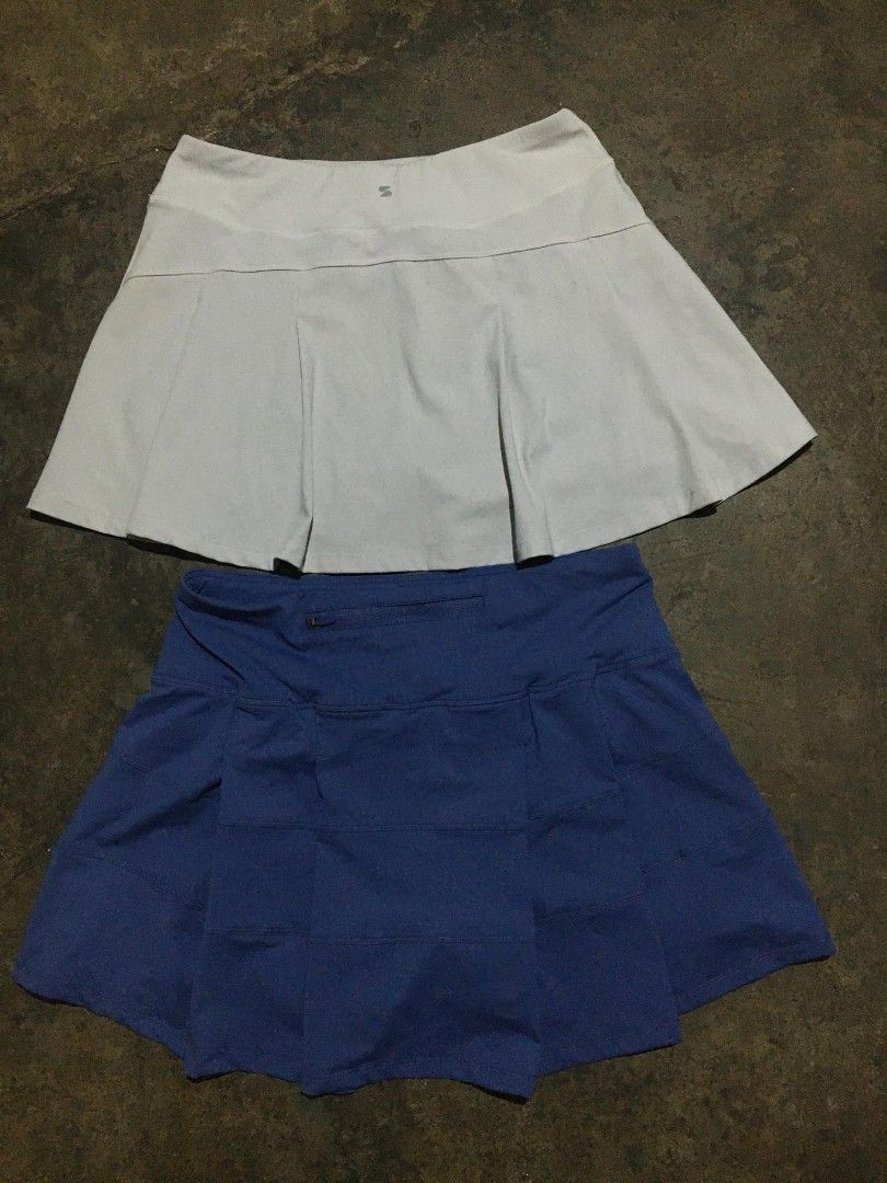 Pickle ball Skort aspack (Category: Activewear) located in Quezon City. Submitted by thriftyzx (Listing ID 1465178562, Image 2). Description: Pickle ball Skort aspack white Medium Blue Medium Excellent Condition No issue 799+SF Location: QC.