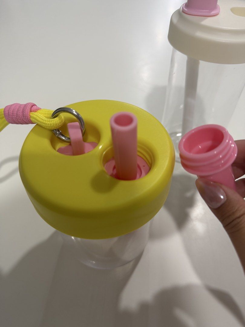 Plastic Sippy Cup Tumbler Matcha (Set) (Category: Water Bottles & Tumblers) located in Taguig. Submitted by lyzblle (Listing ID 1465302595, Image 3). Description: Buy at your own risk With a little bit of scratches.