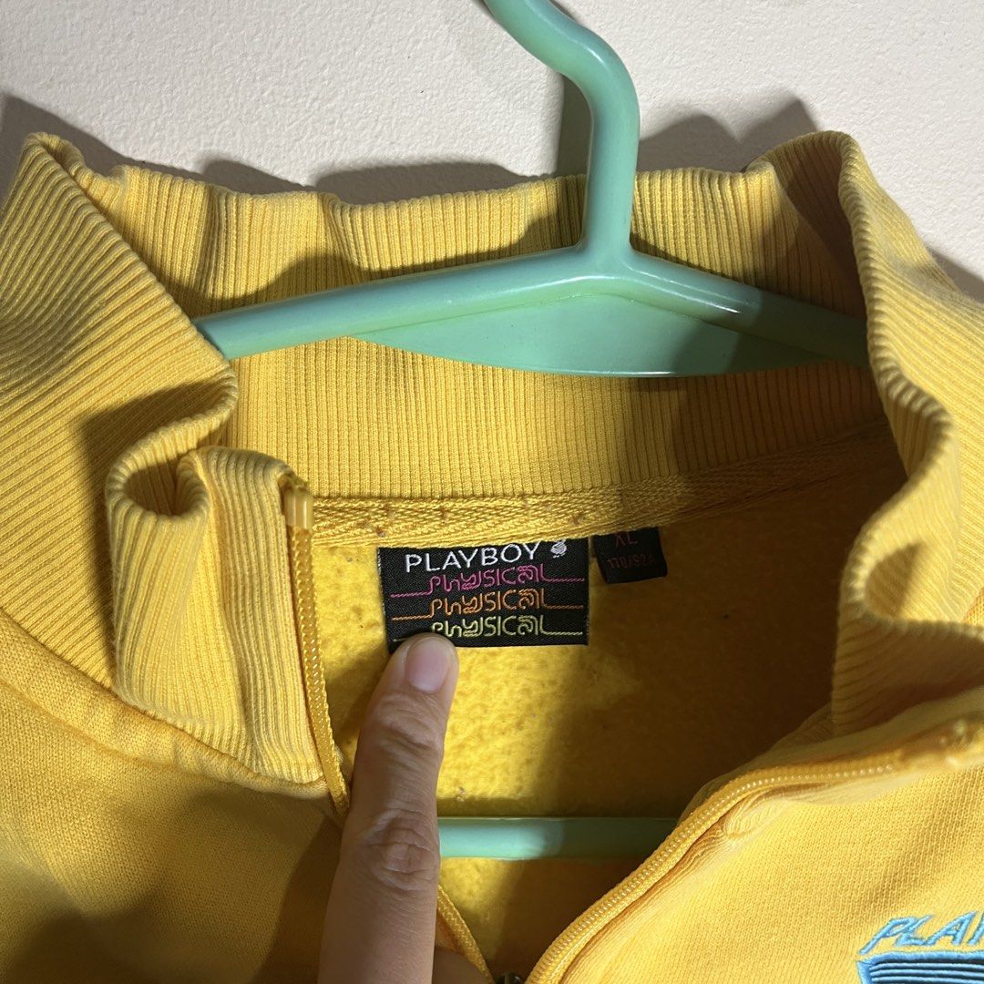 Playboy track jacket y2k (Category: Coats, Jackets and Outerwear) located in Cagayan de Oro. Submitted by kojisalas (Listing ID 1465318870, Image 2). Description: 19x23 Needs heavy wash.