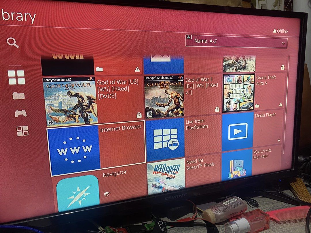 PlayStation 4 Console with Digital Games Library (Category: PlayStation) located in Manila. Submitted by ejmarkmark17467 (Listing ID 1465222127, Image 2). Description: 8,500 with out hdd 10k with 1tb hdd Jb Ps4 slim 500gb +1tb hdd Pasig Loc 1 orig controller 1 Xbox type controller Games: GTA V RDR2 Tekken 7 RE2 Re7 World war Z Need for speed A way out Alan wake Battle field hard-line Far cry 3 GOW 1-2 The amazing spider man CALL OF DUTY: -WW2 -MW
