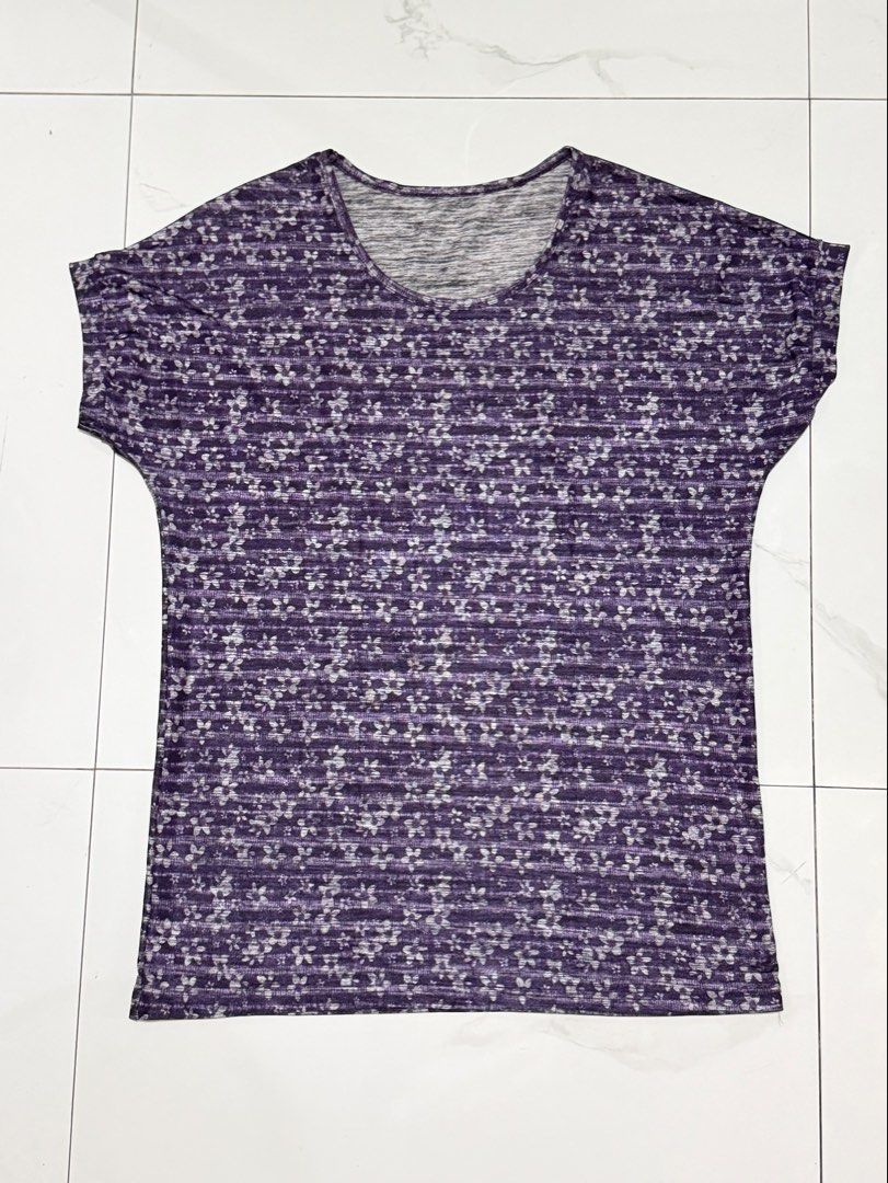 PLUS-SIZE Purple Floral Blouse (Category: Blouses) located in Caloocan City. Submitted by lovedbyzee (Listing ID 1465273595, Image 1). Description: ₊˚⊹♡ ➔ XL to XXXL 🏷️ ୨୧ 𝑳𝒐𝒄𝒂𝒕𝒊𝒐𝒏: North Caloocan ୨୧ 𝑫𝒆𝒍𝒊𝒗𝒆𝒓𝒚: J&T / Lalamove ୨୧ 𝑷𝒂𝒚𝒎𝒆𝒏𝒕: Maribank / QR Ph .