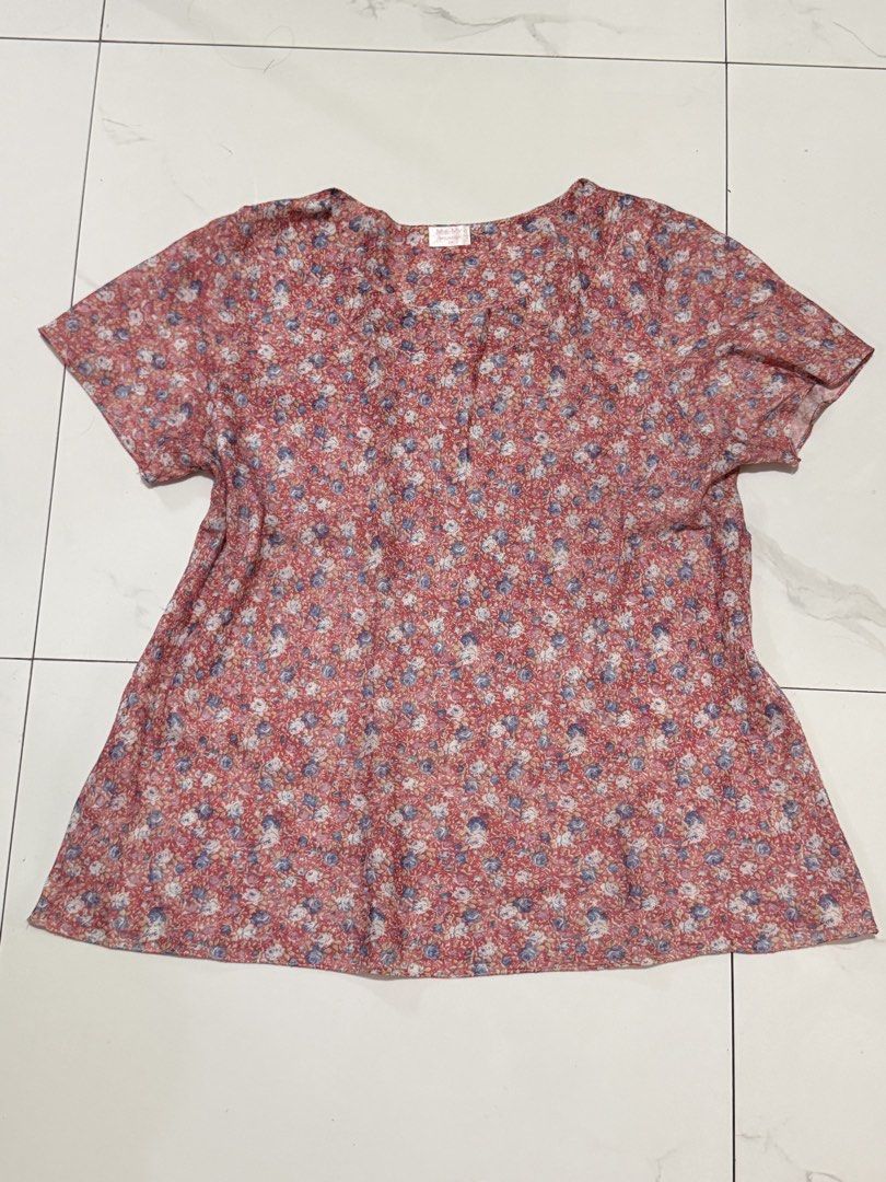 PLUS-SIZE: VISANZA Rose Blouse (Category: Blouses) located in Caloocan City. Submitted by lovedbyzee (Listing ID 1465253081, Image 1). Description: ₊˚⊹♡ ➔ Size: L to XXXL 🏷️ ₊˚⊹♡ ➔ Brand: Visanza ₊˚⊹♡ ➔ Breathable fabric! ❤️ ୨୧ 𝑳𝒐𝒄𝒂𝒕𝒊𝒐𝒏: North Caloocan ୨୧ 𝑫𝒆𝒍𝒊𝒗𝒆𝒓𝒚: J&T / Lalamove ୨୧ 𝑷𝒂𝒚𝒎𝒆𝒏𝒕: Maribank / QR PhBreathable fabric! .