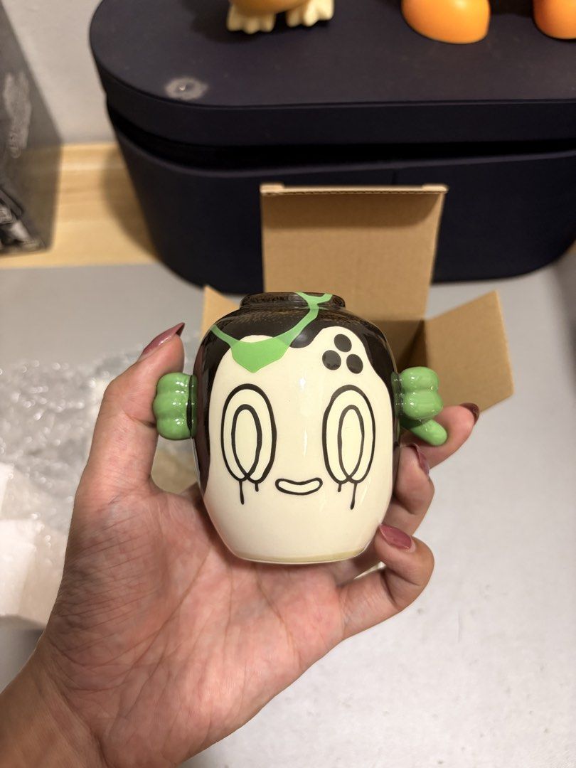Pokémon: Poltchageist Ceramic Matcha Container (Category: Food Organization & Storage) located in Caloocan City. Submitted by neverletmigo (Listing ID 1465228791, Image 3). Description: MOP: GoTyme | BPI Meetups Preferred (Weekends Only): SM Grand Central | SM North EDSA | Trinoma Shipping via: LBC | Grab | Lalamove 📩 PM to order or inquire. 💰 Layaway available. 💰 Payment First policy to avoid joy reservers and scammers. 🚛 Shipping fee is not
