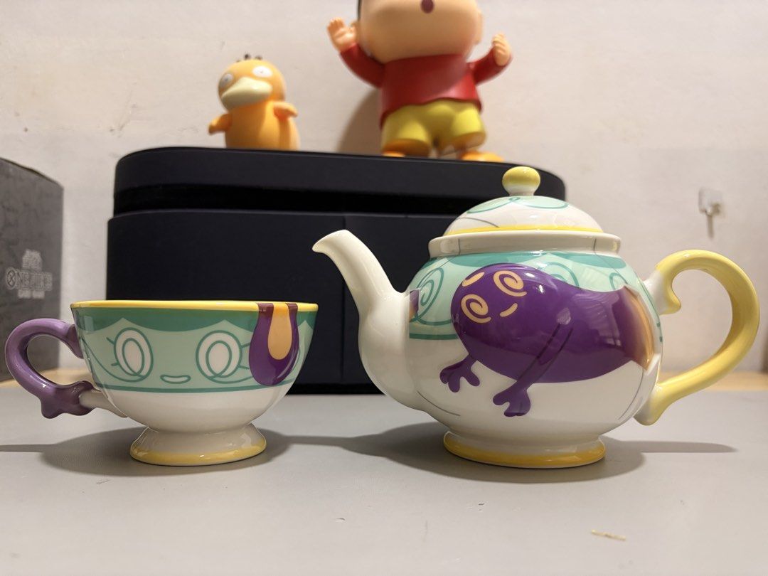 Pokémon: Sinistea and Polteageist Ceramic Tea Set (Category: Coffee & Tea Tableware) located in Caloocan City. Submitted by neverletmigo (Listing ID 1465229190, Image 2). Description: MOP: GoTyme | BPI Meetups Preferred (Weekends Only): SM Grand Central | SM North EDSA | Trinoma Shipping via: LBC | Grab | Lalamove 📩 PM to order or inquire. 💰 Layaway available. 💰 Payment First policy to avoid joy reservers and scammers. 🚛 Shipping fee is not y