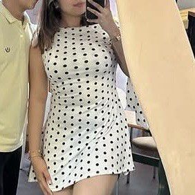Polka Dot Mini Dress (Category: Dresses) located in Manila. Submitted by majgestacio (Listing ID 1465294401, Image 3). Description: PRELOVED POLKA DRESS Used only a few times. Fits Medium to Large Shipping fees will be shouldered by the buyer. Options: Lalamove, Grab, and J&T Express.