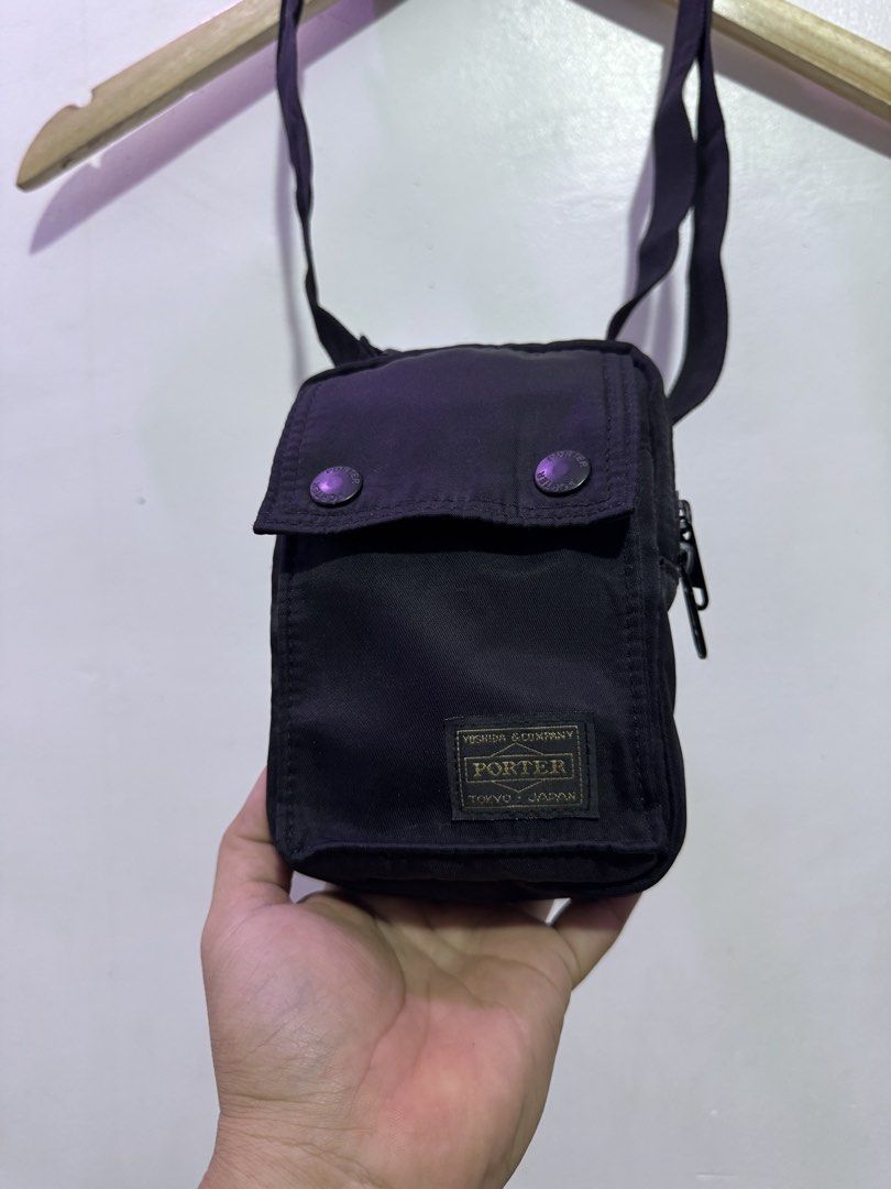 Porter Yoshida & Co. Black Nylon Multi Way Sling Bag (Category: Sling Bags) located in Manila. Submitted by esparciake75752 (Listing ID 1465304671, Image 3). Description: - Brand: Porter Yoshida & Co. - Color: Black Nylon - Storage: Front snap-button flap pocket and secure main zipped compartment - Versatility: Sturdy woven strap with clips, plus a back buckle closure and loop attachment - Condition: Clean all around, great for everyday essential