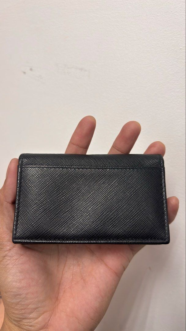 PRADA Black saffiano Card Holder (Category: Luxury Bags & Wallets) located in Taguig. Submitted by shoppersluxe2394 (Listing ID 1465198824, Image 3). Description: .