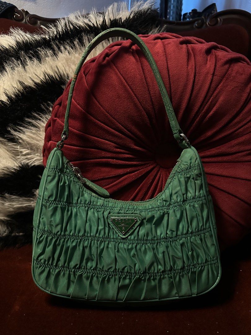 Prada Tessuto Gaufre (Category: Luxury Bags & Wallets) located in San Juan, La Union. Submitted by xoxoluvmiffy (Listing ID 1465227712, Image 1). Description: slightly nego mop: maya / bpi.