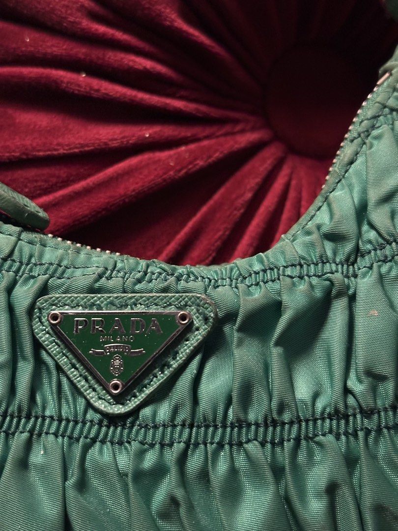 Prada Tessuto Gaufre (Category: Luxury Bags & Wallets) located in San Juan, La Union. Submitted by xoxoluvmiffy (Listing ID 1465227712, Image 2). Description: slightly nego mop: maya / bpi.