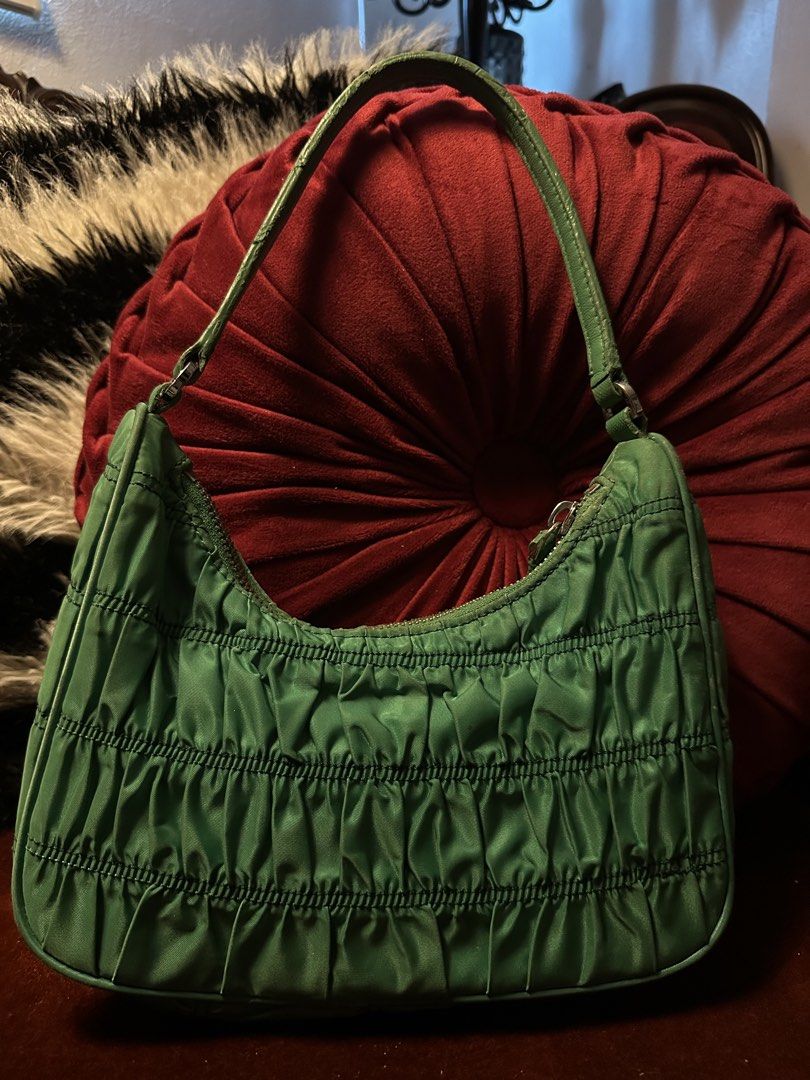 Prada Tessuto Gaufre (Category: Luxury Bags & Wallets) located in San Juan, La Union. Submitted by xoxoluvmiffy (Listing ID 1465227712, Image 3). Description: slightly nego mop: maya / bpi.