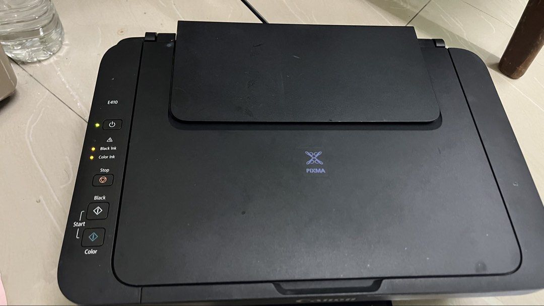 Printer canon E410 (Category: Printers, Scanners & Copiers) located in Bagan Serai. Submitted by aman_azlan (Listing ID 1465327216, Image 2). Description: Printer is in used condition and has been kept for some time. Selling because no longer needed. ✅ Suitable for home, student, and basic document printing ✅Condition tiptop ✅ Compact and easy to use ✅ Uses Canon PG-47 / CL-57S ink cartridges Nak confirmkan printer function atau tak bole pm minta