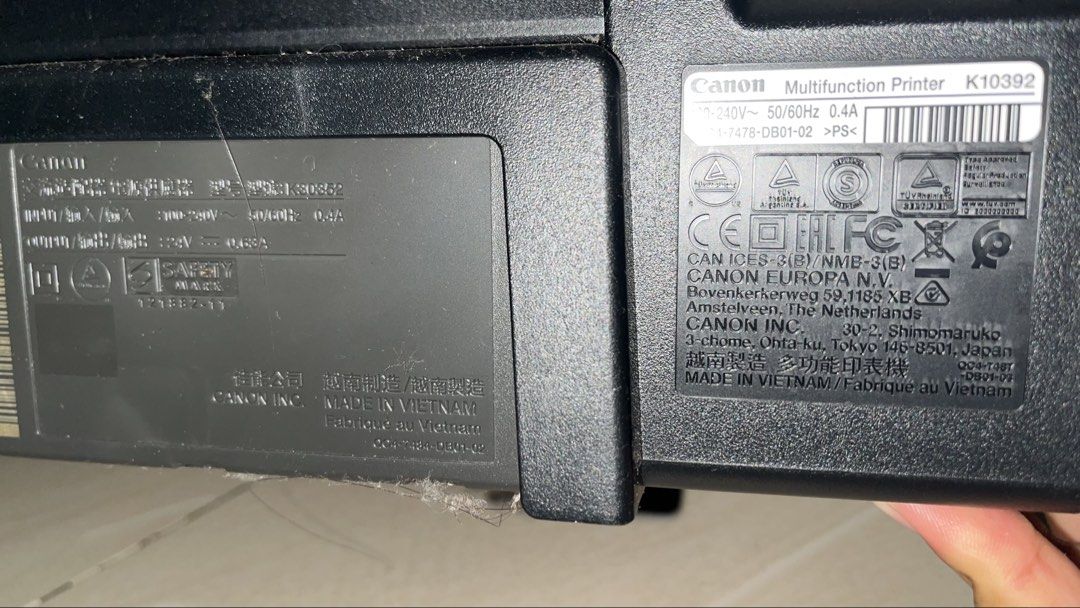 Printer canon E410 (Category: Printers, Scanners & Copiers) located in Bagan Serai. Submitted by aman_azlan (Listing ID 1465327216, Image 1). Description: Printer is in used condition and has been kept for some time. Selling because no longer needed. ✅ Suitable for home, student, and basic document printing ✅Condition tiptop ✅ Compact and easy to use ✅ Uses Canon PG-47 / CL-57S ink cartridges Nak confirmkan printer function atau tak bole pm minta