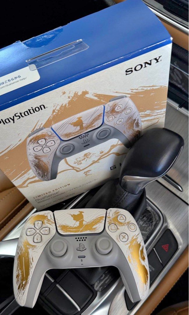 PS5 CONTROLLER (Category: PlayStation) located in Kuala Lumpur. Submitted by cyznsupply (Listing ID 1465294722, Image 1). Description: CONTROLLER PS5 Ghost Of Yotei For Sale Only Like New No Faulty At All.