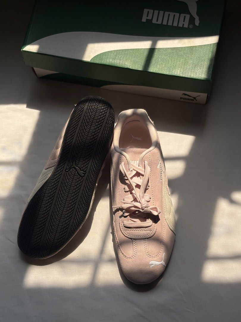 PUMA Speedcat OG - Pink (Category: Sneakers) located in Quezon City. Submitted by renceeeyy06 (Listing ID 1465211635, Image 2). Description: Speedcat OG Pink - Women's sizes: 6 & 9 With original box Brandnew; never used ₱5,299 slight nego (₱7,100 srp) ✅ Money-back guarantee if proven fake 📍 Mandaluyong Area 📩 DM for further details 🛵 Delivery via Lalamove/LBC; shipping fee must be shouldered by buyer.