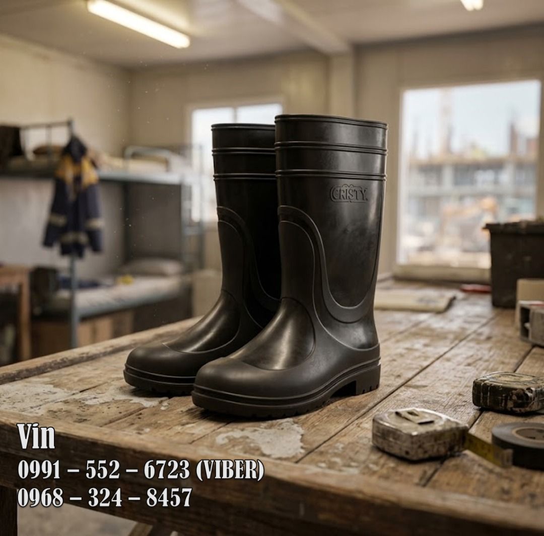 rain boots camel black (Category: Boots) located in Bacoor. Submitted by zx400rr (Listing ID 1465175957, Image 1). Description: CAMEL RAINBOOTS Black Waterproof: 100% waterproof Durability: Super tough on hard surfaces and very durable ALSO, WE HAVE > SAFETY SHOES > JUMPER BOOTS > WADER BOOTS > RAINCOAT For inquiries: 0991 552 6723 0968 324 8457 0933 855 9510 0956 702 8557 Landline: Pldt 046 416-39-20 Head office: Nazareno 10 Trading #12 Tirona H