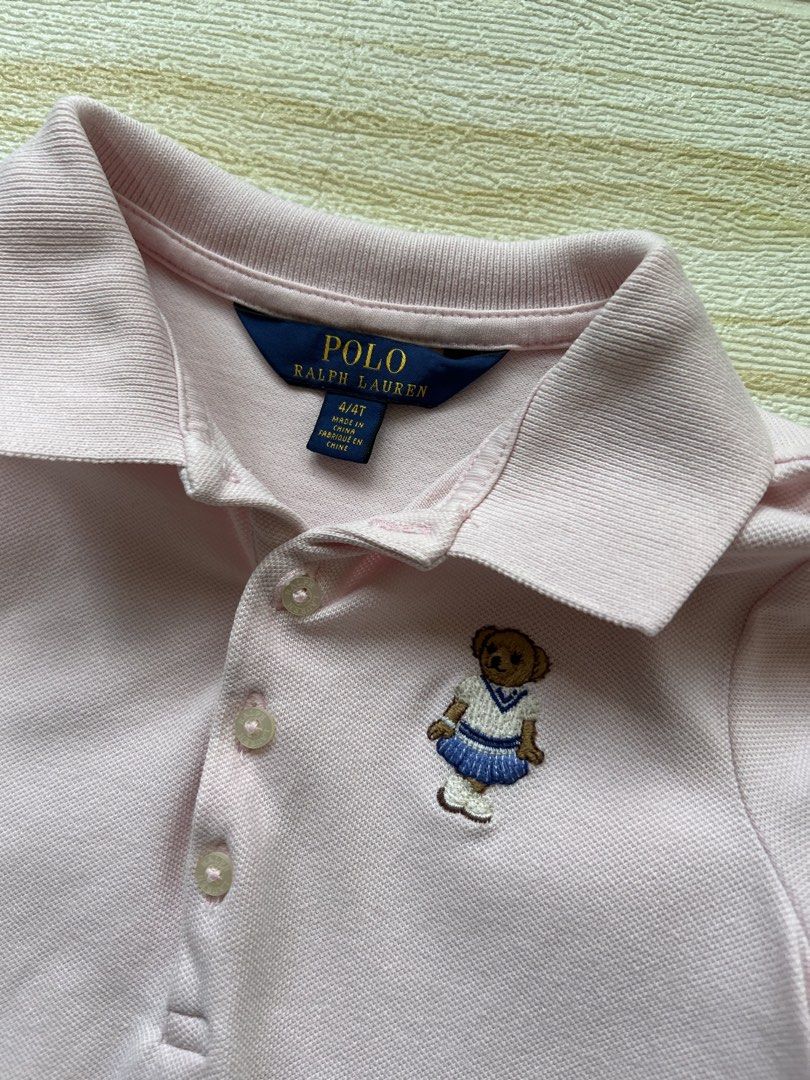 Ralph Lauren bear Polo (Category: Babies & Kids Fashion) located in Cebu City. Submitted by yjainani (Listing ID 1465188726, Image 3). Description: small stain seen in the last pic.
