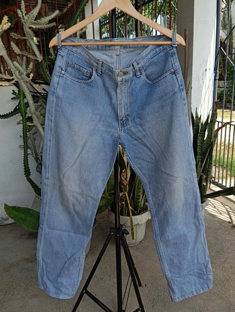 Ralph Lauren Light Washed Pants (Category: Jeans) located in Mangaldan. Submitted by ig_thriftnidrei (Listing ID 1465224090, Image 1). Description: RL Pants w:30 in l:40 in h: 9 in minor sign of usage condi: 8.5/10 rtw.