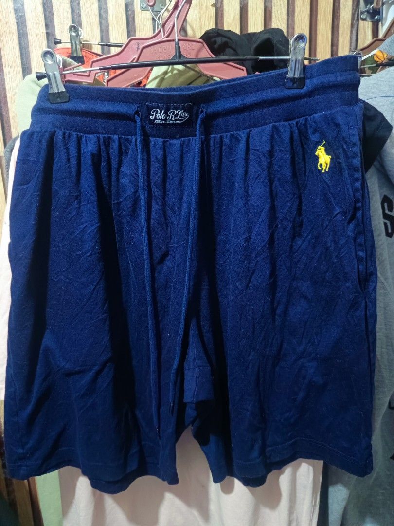 Ralph Lauren shorts Large (Category: Shorts) located in Cebu City. Submitted by negotiableprice22 (Listing ID 1465195082, Image 3). Description: Ralph Lauren Sleepwear shorts Navy Blue with pockets with garter ( stretchable) size Large waistline 32-36 inch length 19 inch hem 12 inch Available Price negotiable.