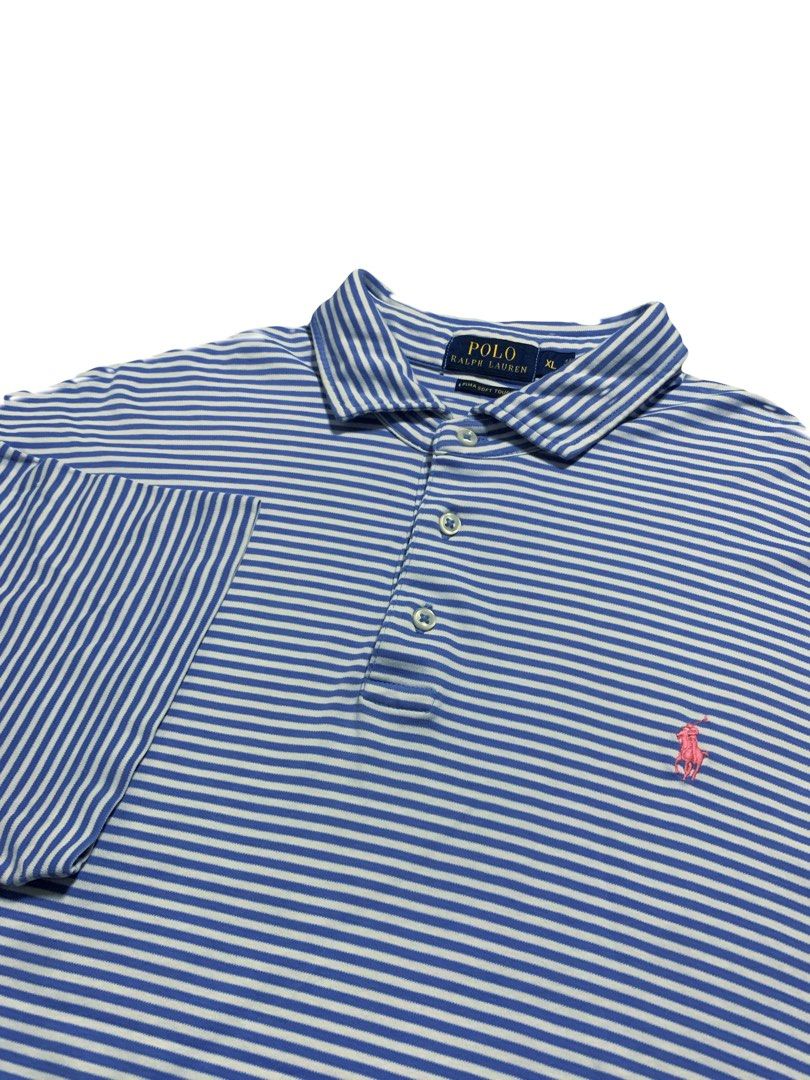 Ralph lauren stripes pima soft touch (Category: Tshirts & Polo Shirts ) located in Manila. Submitted by retro_archives (Listing ID 1465299978, Image 2). Description: 24 x 30 color rate: 10/10 condition: like new flaw: one tiny pinhole .