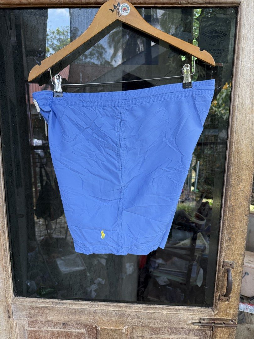 RALPH LAUREN Swim Shorts (Category: Swim Trunks & Board Shorts) located in Manolo Fortich. Submitted by thriftacktoe34 (Listing ID 1465220546, Image 1). Description: Excellent condition Color rate 9/10 Size XL Dimes W36 x L16 FREE shipping fee.