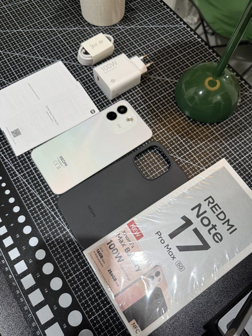 Redmi Note 17 Pro Max (Category: Xiaomi) located in Manila. Submitted by hironos (Listing ID 1465362929, Image 2). Description: FOR SALE | Redmi Note 17 Pro Max BASA MUNA BAGO TANONG. Color: Cloud Blush 16GB RAM + 256GB ROM Good as new! Opened in September solely for an unboxing video. Only 1 battery cycle count and never used after filming. * Cloud Blush color * 16GB RAM + 256GB ROM * Complete with original box * Original charger (never been use