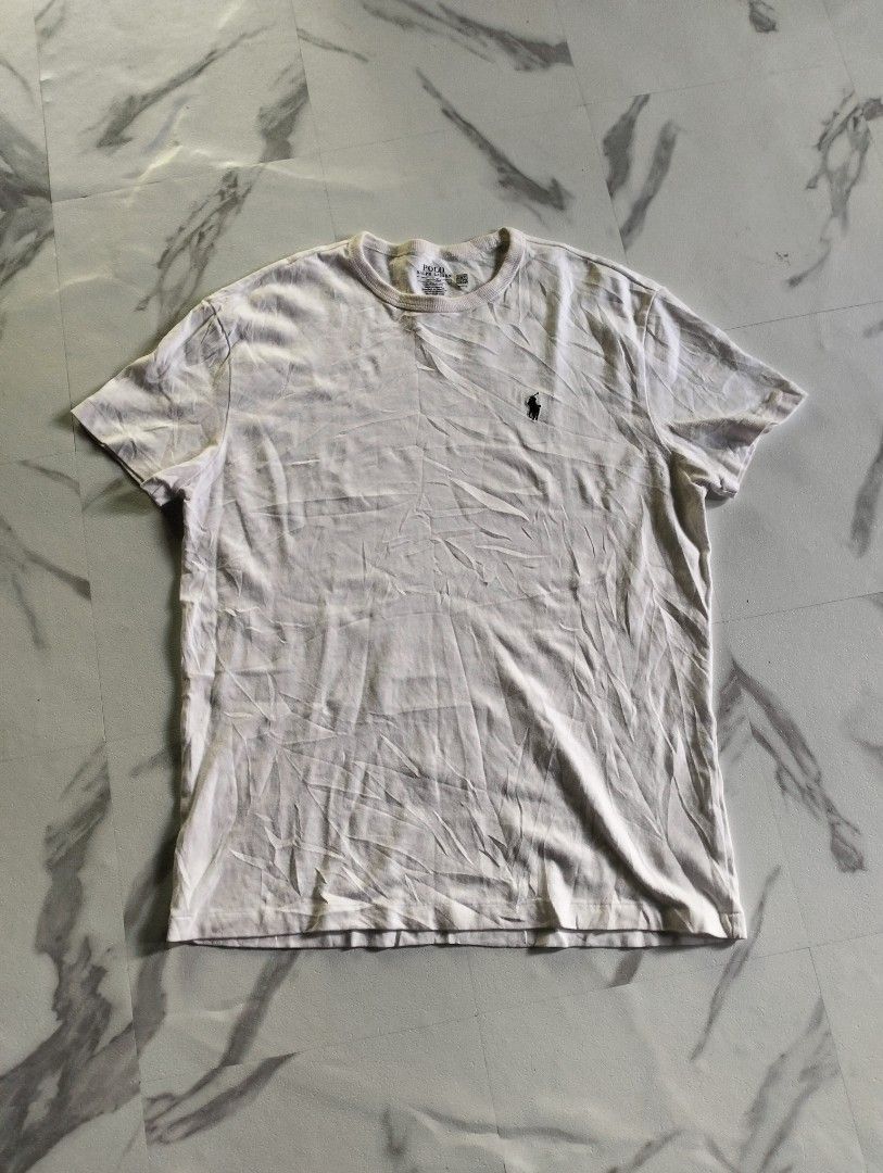 RL shirt (Category: Luxury Apparel) located in Solana. Submitted by allgoodst.s (Listing ID 1465180319, Image 1). Description: Ralph Lauren shirts white good condition medium fit to large.