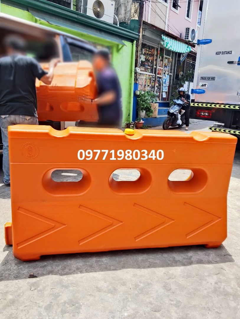 road barrier brb2 - orange (Category: Construction & Building Materials) located in Marikina City. Submitted by irene.00999 (Listing ID 1465221969, Image 3). Description: road barrier brb2 brb3 brb classic heavy duty plastic .