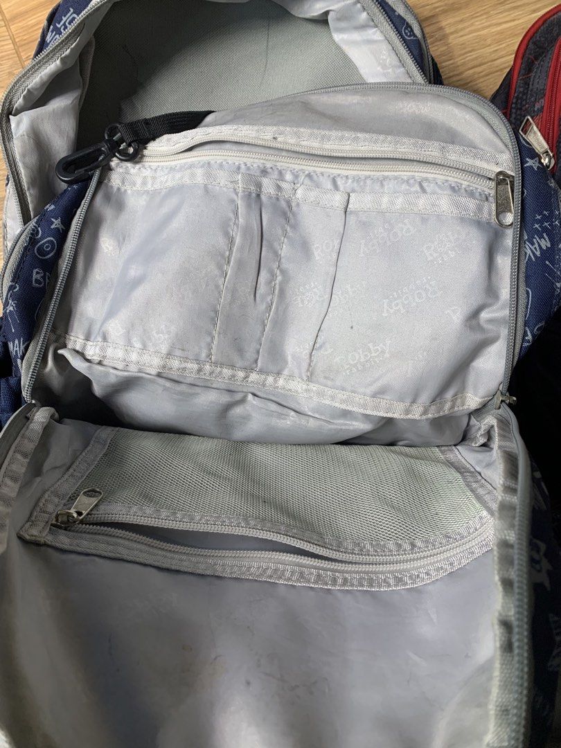 Robby Rabbit 16" backpack PRELOVED no issues (Category: Backpacks) located in Pasay City. Submitted by cjjdb (Listing ID 1465241442, Image 3). Description: blue ₱500 red ₱800 (used once only) Both no issues 📍Malibay, Pasay City 💰 maribank/maya/gotyme/gcash 🛵 lalamove/grab c/o buyer.