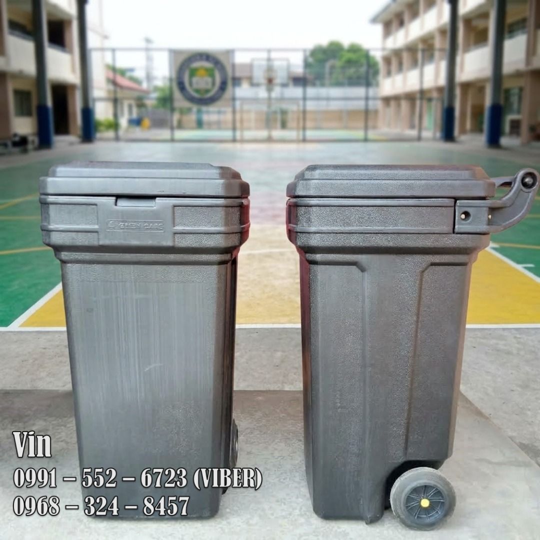 roller king 250 liters (Category: Waste Bins & Bags) located in Bacoor. Submitted by zx400rr (Listing ID 1465173968, Image 1). Description: ROLLER KING TRASH BIN 250L and 150L wheeled outdoor trash bin heavy duty industrial trash bin WE ALSO HAVE > PPE SUPPLIES > COOLER BOX > ROAD BARRICADE For inquiries: 0991 552 6723 0968 324 8457 0933 855 9510 0956 702 8557 Landline: Pldt 046 416-39-20 Pin location: Nazareno 10 Trading #12 Tirona Hi-way , Mabo