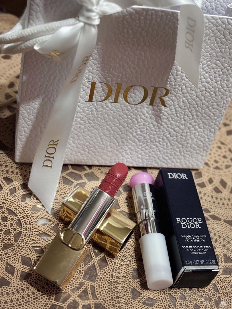 Rough dior velvet (Category: Makeup) located in Bacolod City. Submitted by velossoly77562 (Listing ID 1465201835, Image 1). Description: 💯 ROUGE D¡0R VELVET 🫦💄 Shade 217 Corolle in GOLD CASE 💕 Refillable 💕 Limited Edition 💕 Authentic CD Beauty 💕 Like New (just swatched, not my shade) 💕 FREE like new Lip Glow 💕 Complete Inclusions (box & paperbag) 💓 2️⃣5️⃣0️⃣0️⃣ ONLY 💓 No issue excellent condition / LEGIT/AUTHENTIC.