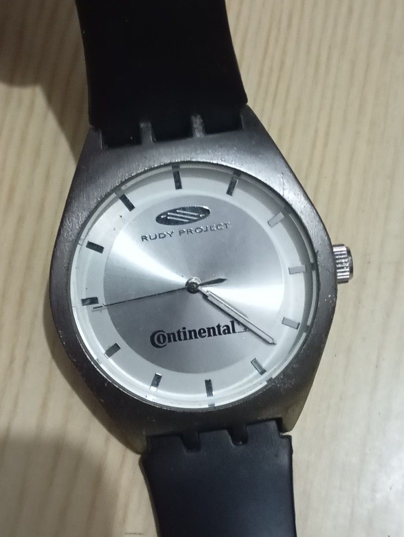 Rudy project continental (Category: Men's Watches) located in Las Pinas. Submitted by quick_deals_great_finds2 (Listing ID 1465330621, Image 1). Description: Original good working condition Quartz with battery 40mm.