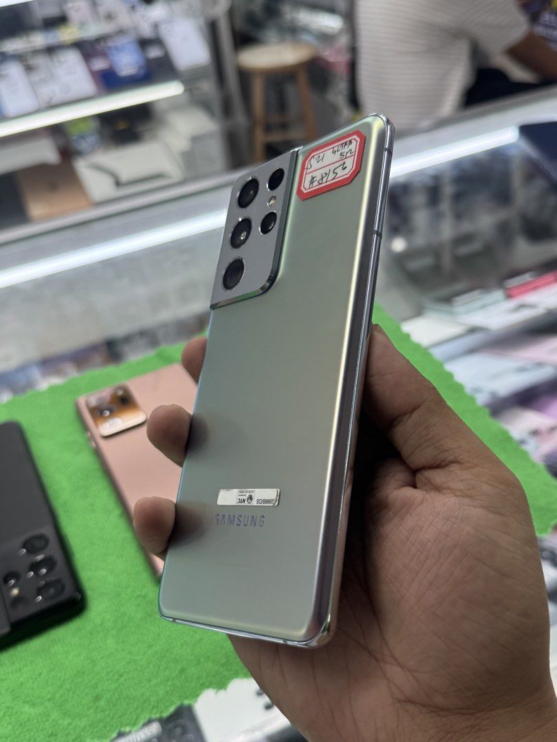 Samsung S21 base 512GB NTC FU (Category: Samsung) located in Manila. Submitted by ram-gadget-shop (Listing ID 1465175671, Image 3). Description: 📍 GREENHILLS SHOPPING CENTER 🔥 RUSH RUSH RUSH SALE! 🔥 📱 iPHONES & ANDROID PHONES FOR SALE & SWAPPING! ✨ ✅ Smooth & Fast Performance ✅ Slightly Used / Well-Maintained Units ✅ Reset to Factory Settings ✅ No Hidden Issues ✅ Free Unit Checking ✅ With Warranty 🎁 FREEBIES INCLUDED: ✅ Phone Case ✅ Tempered