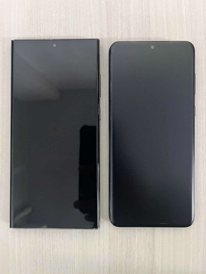 Samsung s23 ultra + Huawei p60 pro (Category: Samsung) located in Binan City. Submitted by skyemr (Listing ID 1465176285, Image 2). Description: For swap 2 flagship phones sa isang high unit niyo niyo Samsung s23 ultra and Huawei p60 pro Samsung s23 ultra 12+12/256gb Snapdragon 8 gen 2 100x zoom camera Issue dents and scratches and replaced spen pero all working 21k nego if sale Huawei P60 Pro 8/256 gb Snapdragon 8+ Gen 1 4g 100x zoom Issue repla
